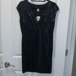 Joan Vass Sequin Dress
